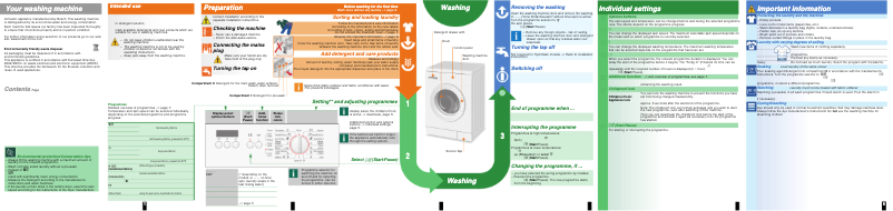Page n°1 - Manuel utilisateur Bosch WAE 16261 BC