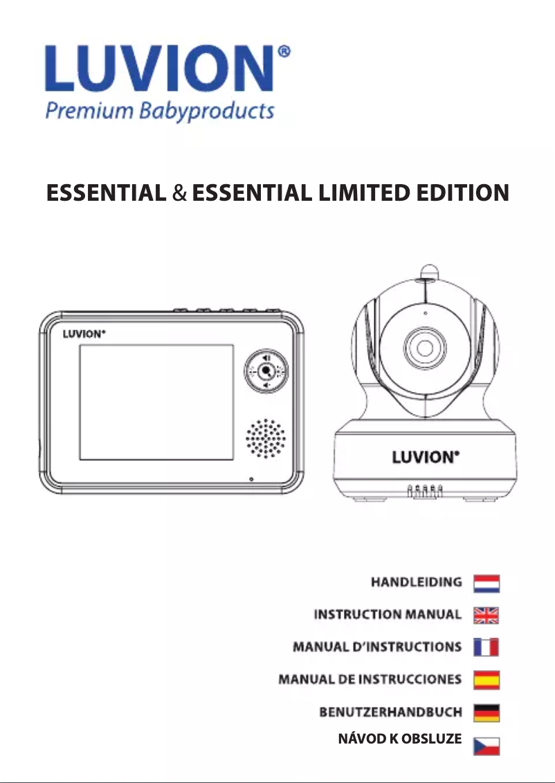 Page 1 de la notice Manuel utilisateur Luvion Essential Limited Edition