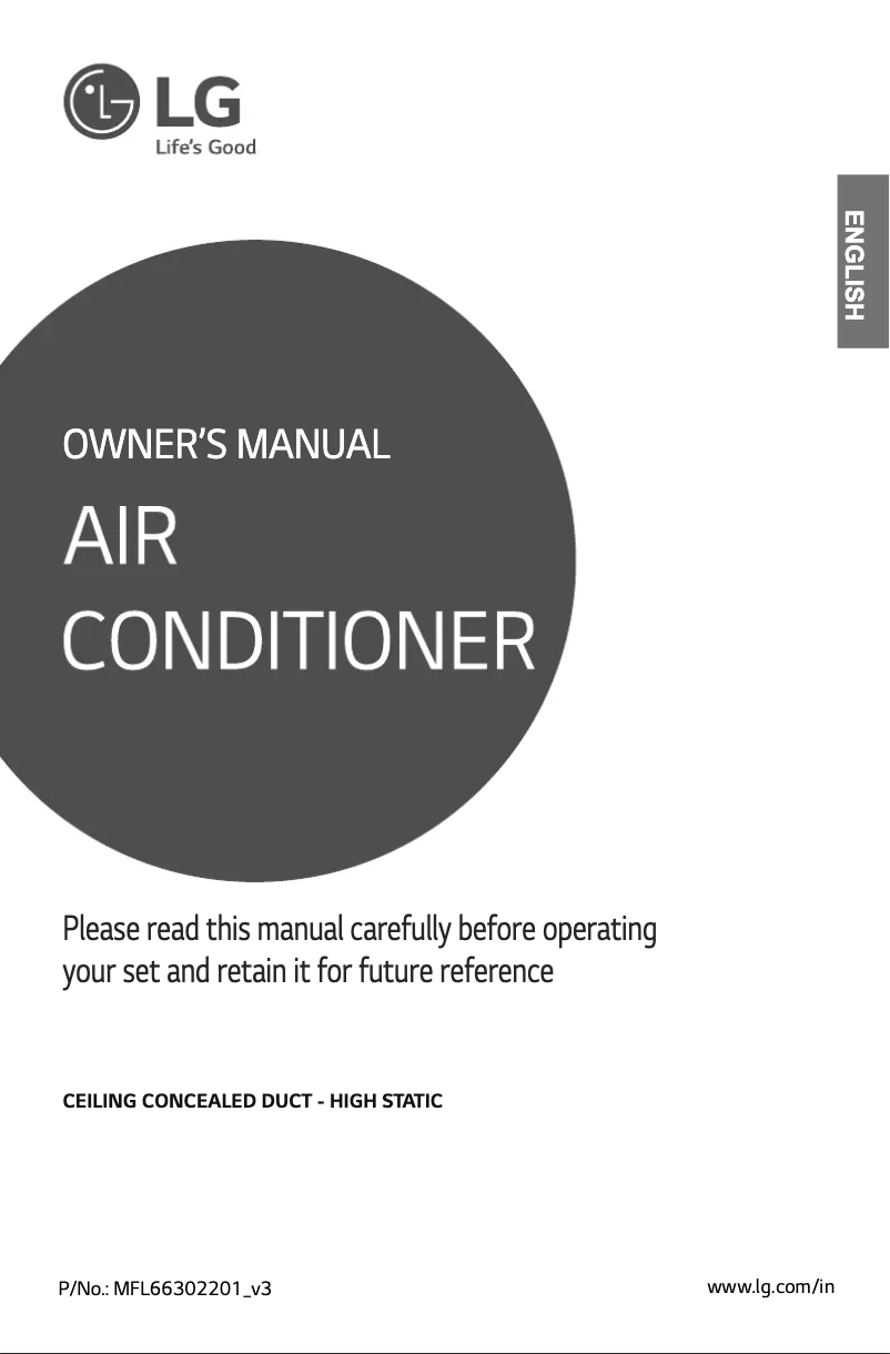 Página 1 del manual Manual de usuario LG JRNU36GBGA4