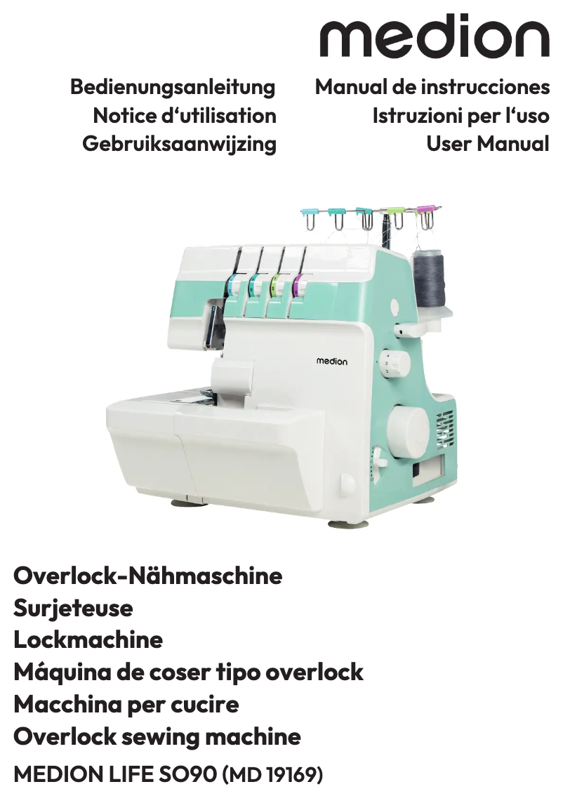 Image de la première page du manuel de l'appareil LIFE SO09 (MD 19169)