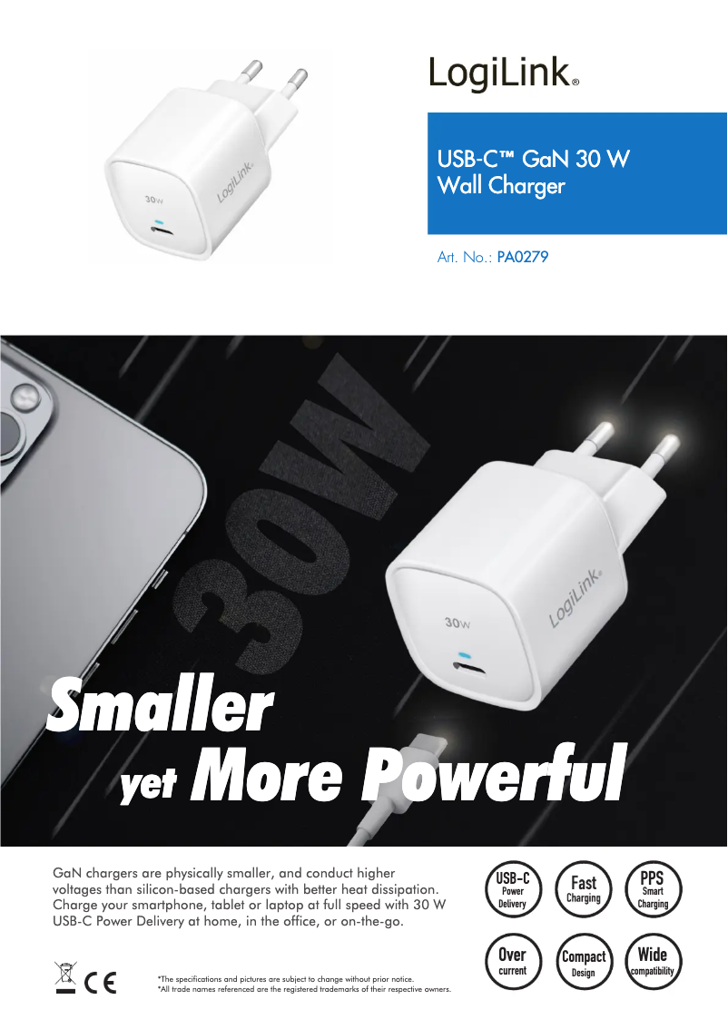 Image de la première page du manuel de l'appareil PA0279