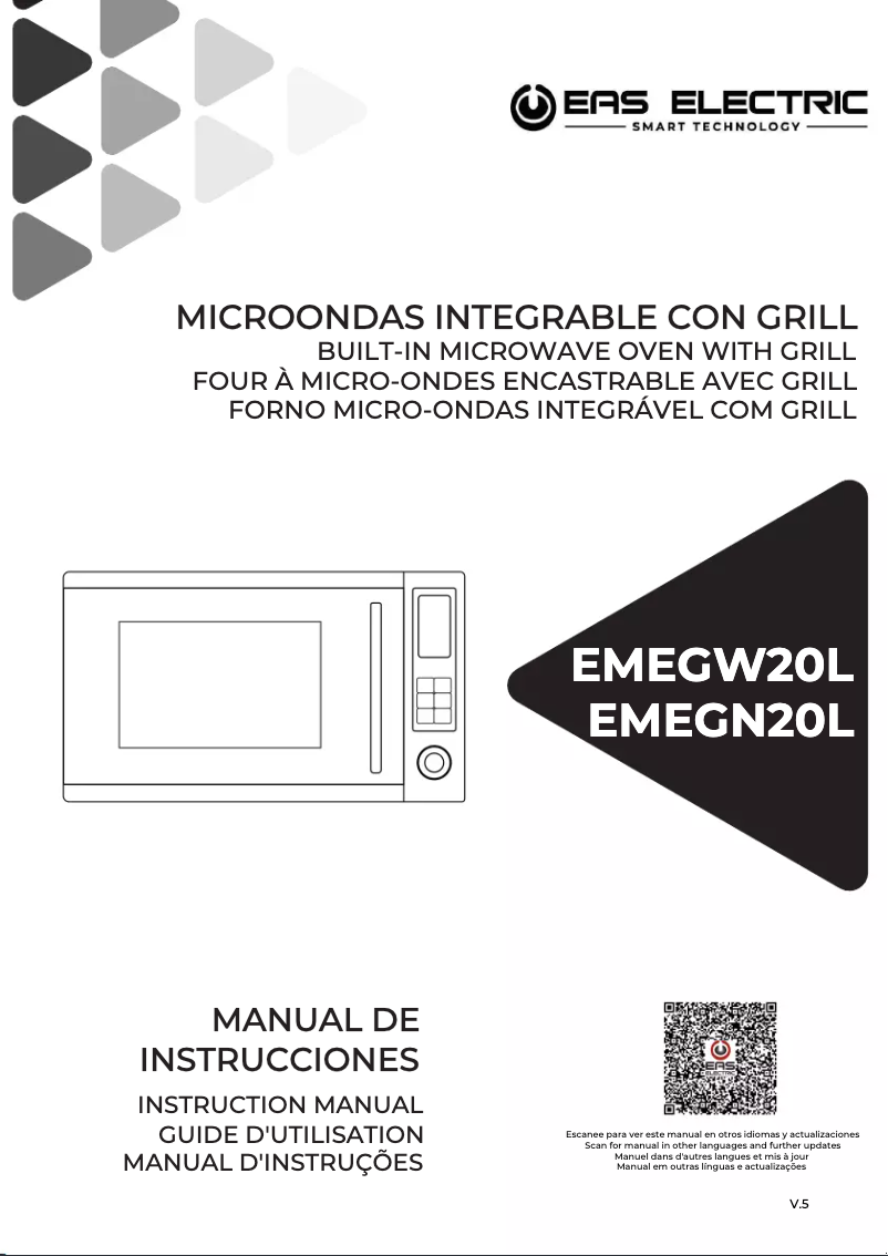 Image de la première page du manuel de l'appareil EMEGW20L