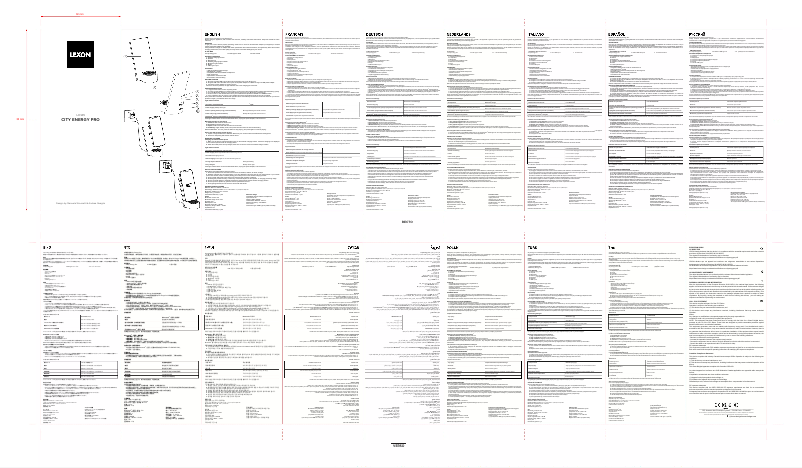 Image de la première page du manuel de l'appareil City Energy Pro