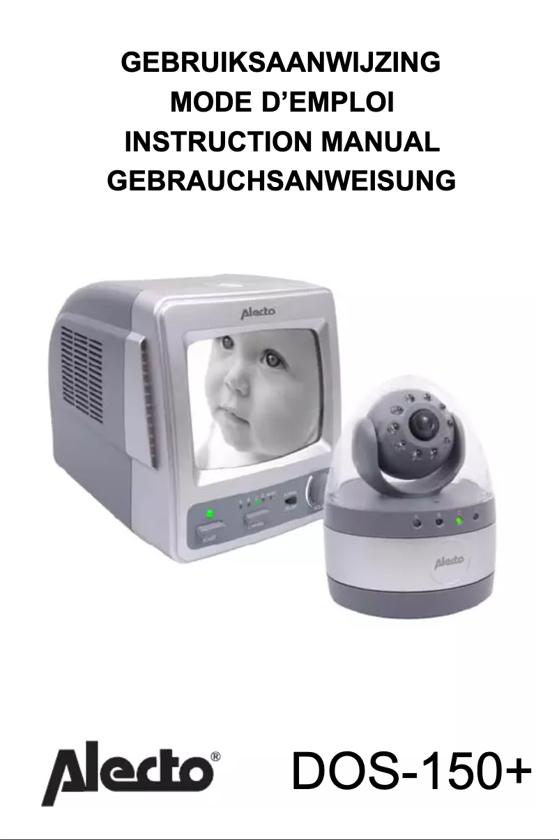 Page n°1 - Manuel utilisateur Alecto DOS-150+