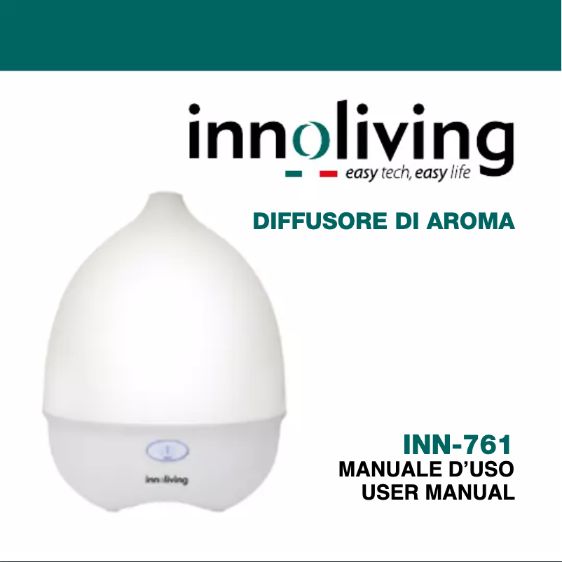 Image de la première page du manuel de l'appareil INN-761