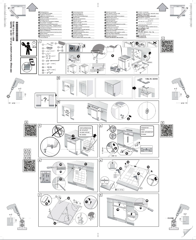 Image de la première page du manuel de l'appareil SR556S00TD