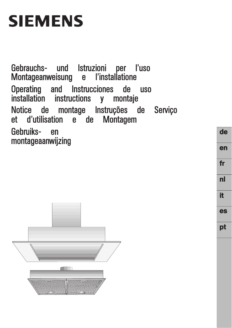 Page n°1 - Manuel utilisateur Siemens LB23364