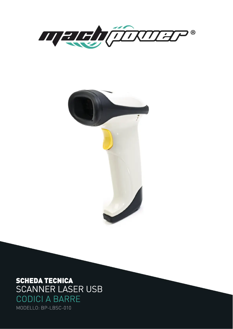 Page n°1 - Manuel utilisateur Mach Power BP-LBSC-010