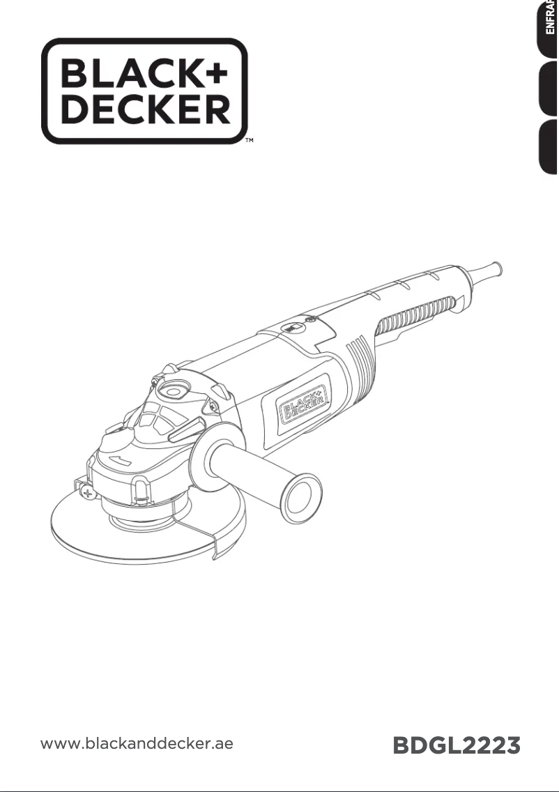 Page 1 de la notice Manuel utilisateur Black & Decker BDGL2223