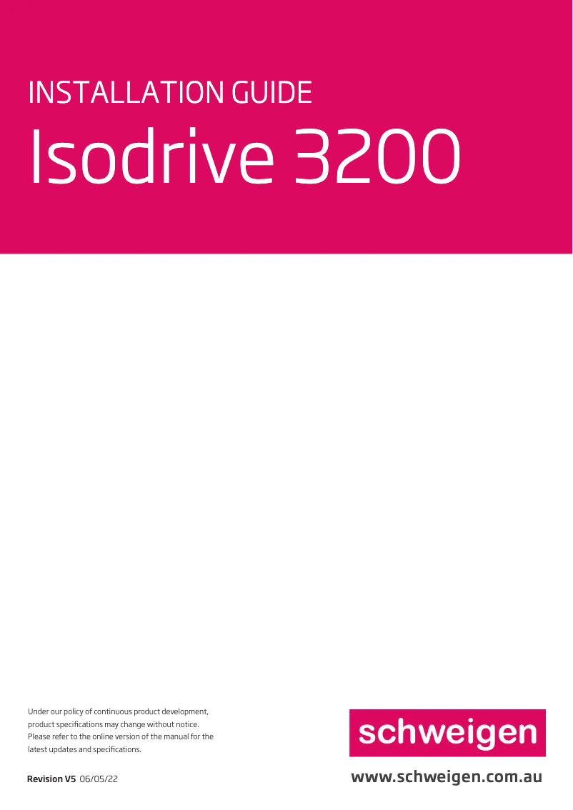 Page 1 de la notice Manuel utilisateur Schweigen DS3326B-9S