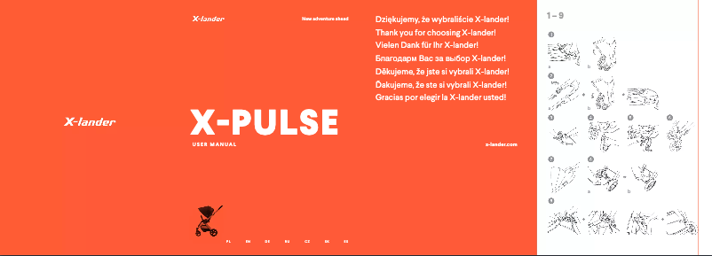 Página 1 del manual Manual de usuario X-Lander X-Pulse