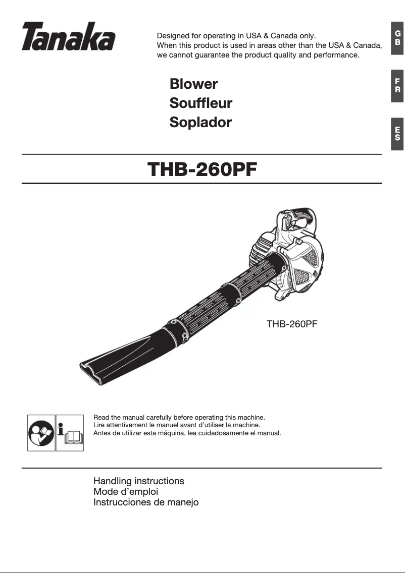 Page n°1 - Manuel utilisateur HiKOKI THB-260PF