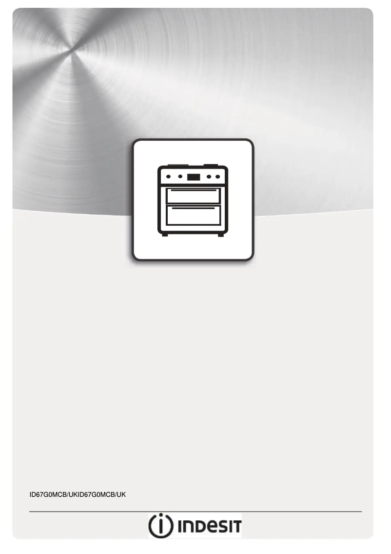 Page n°1 - Manuel utilisateur Indesit ID67G0MCB
