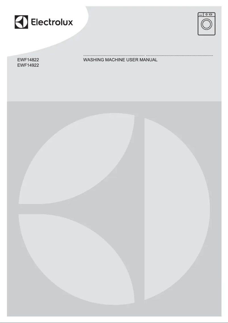 Page 1 de la notice Manuel utilisateur Electrolux EWF14922