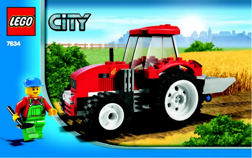 Page 1 de la notice Manuel utilisateur Lego CITY Farm