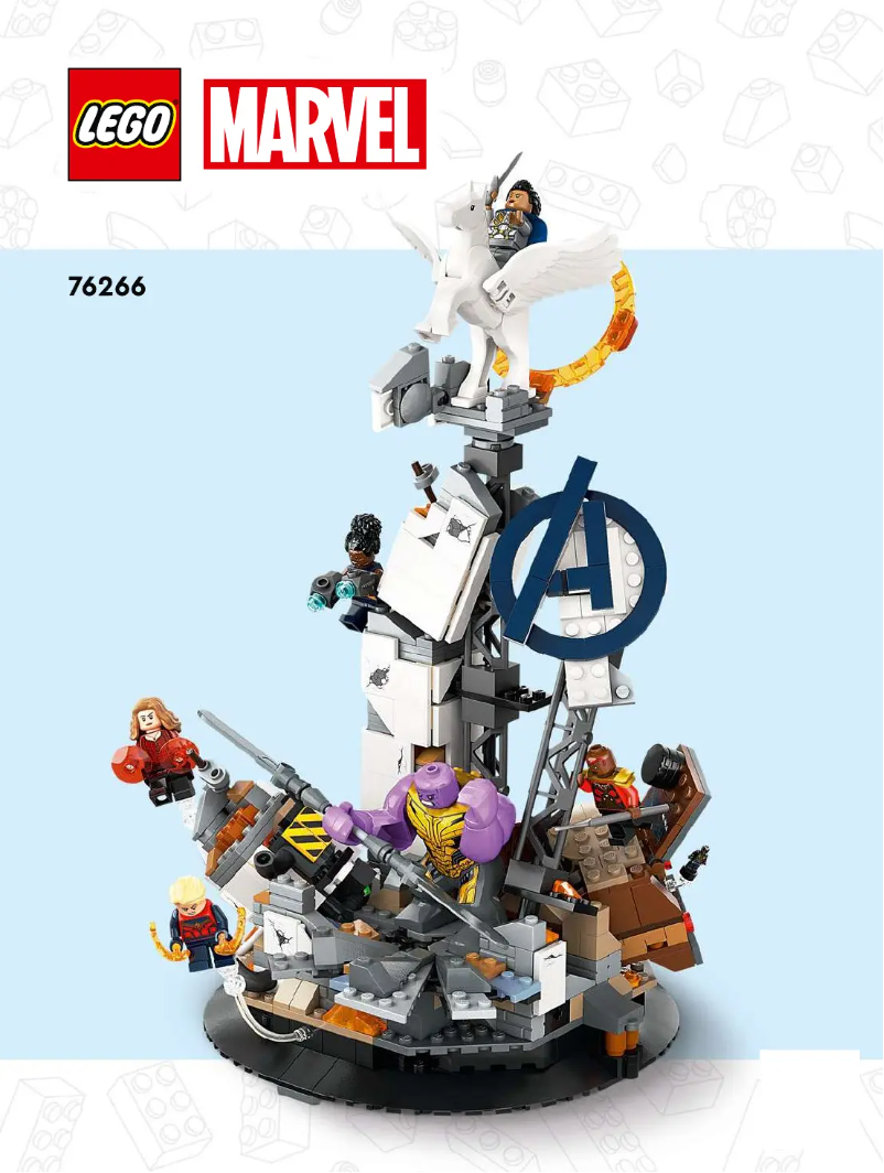 Page n°1 - Manuel utilisateur Lego Marvel 76266