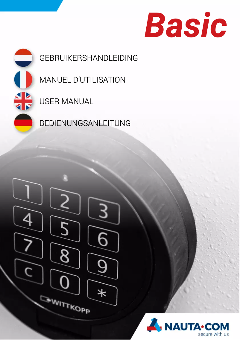 Page n°1 - Manuel utilisateur Sistec TSF 1912