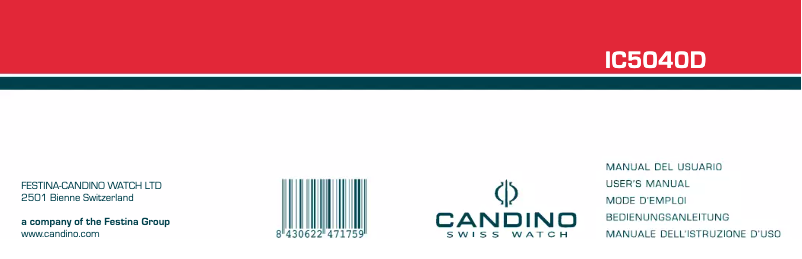 Page 1 de la notice Manuel utilisateur Candino C4683