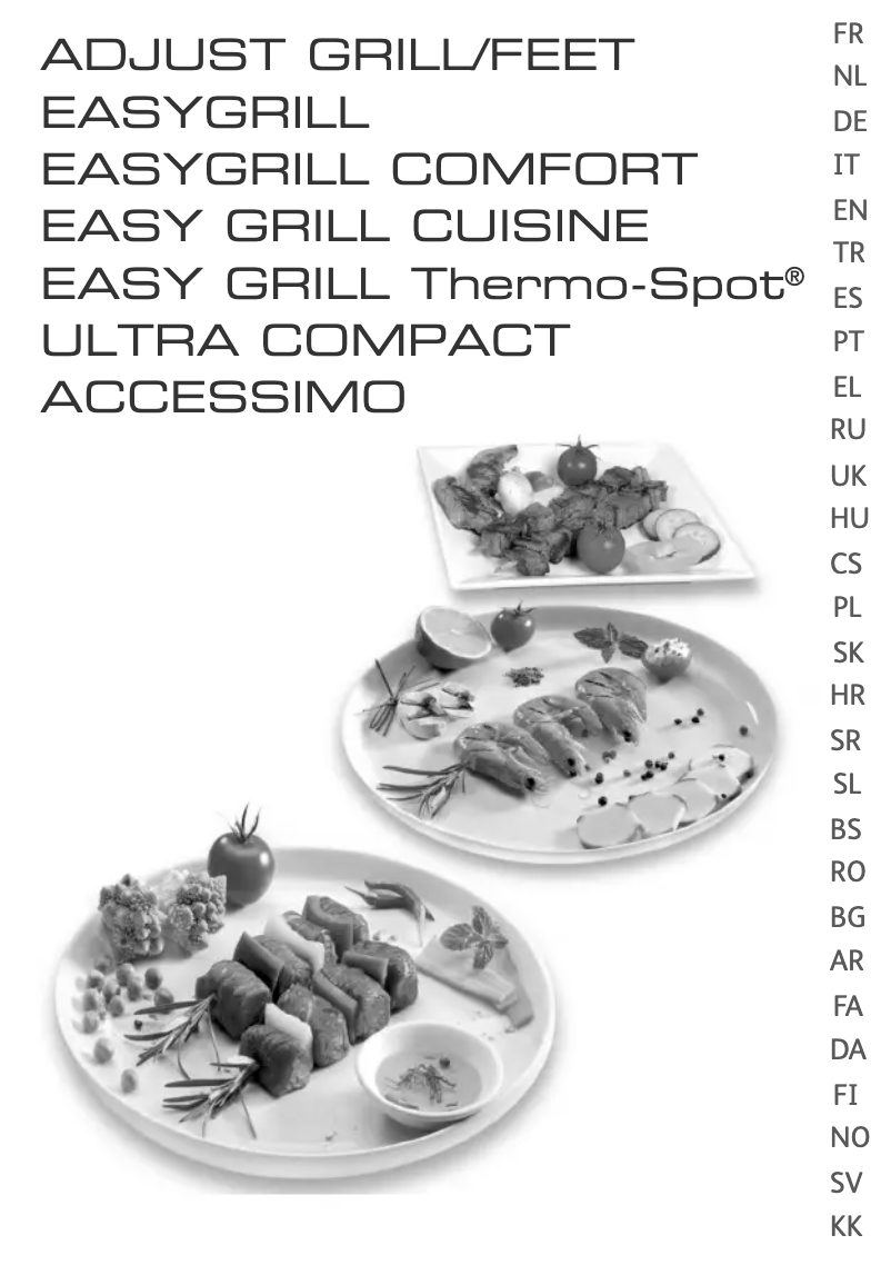 Página 1 del manual Manual de usuario Tefal EasyGrill CB2100