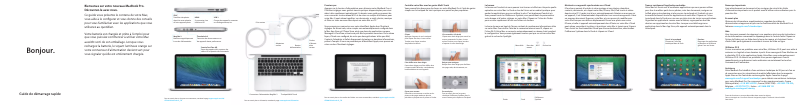 Image de la première page du manuel de l'appareil MacBook Pro 13" Retina