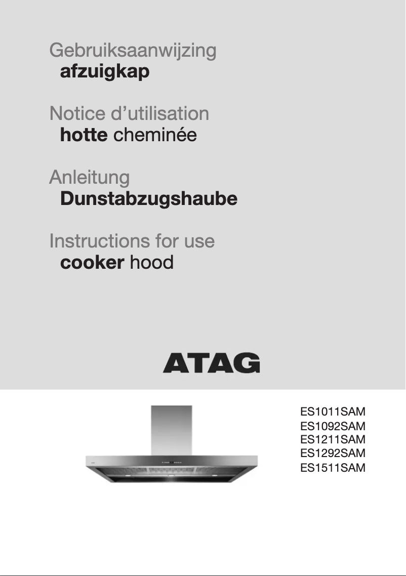 Image de la première page du manuel de l'appareil ES1292SAM