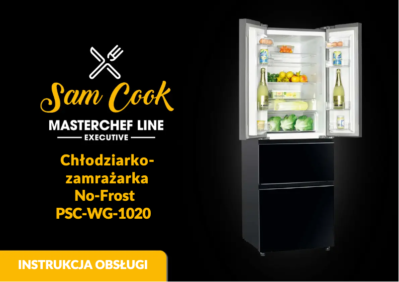 Page n°1 - Manuel utilisateur Sam Cook PSC-WG-1020AA