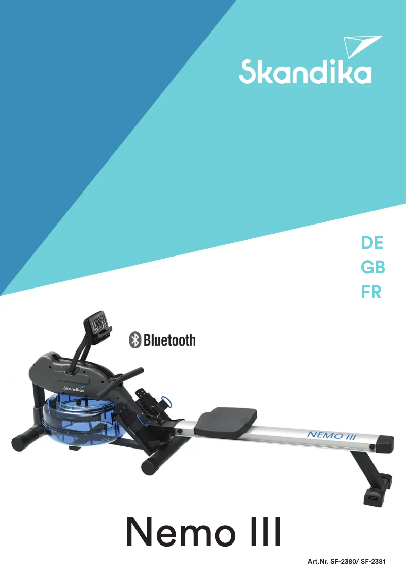 Image de la première page du manuel de l'appareil Nemo III