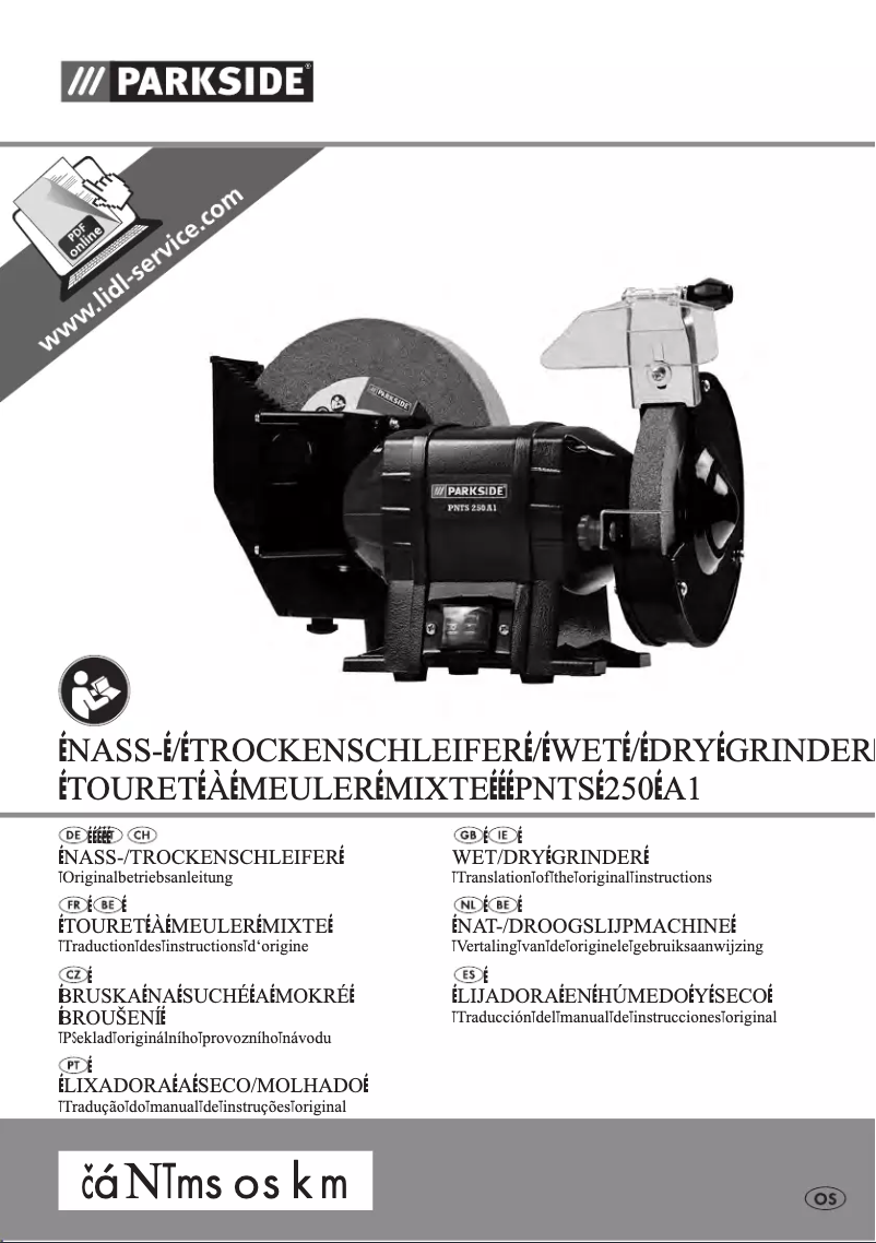 Page n°1 - Manuel utilisateur Parkside PNTS 250 A1