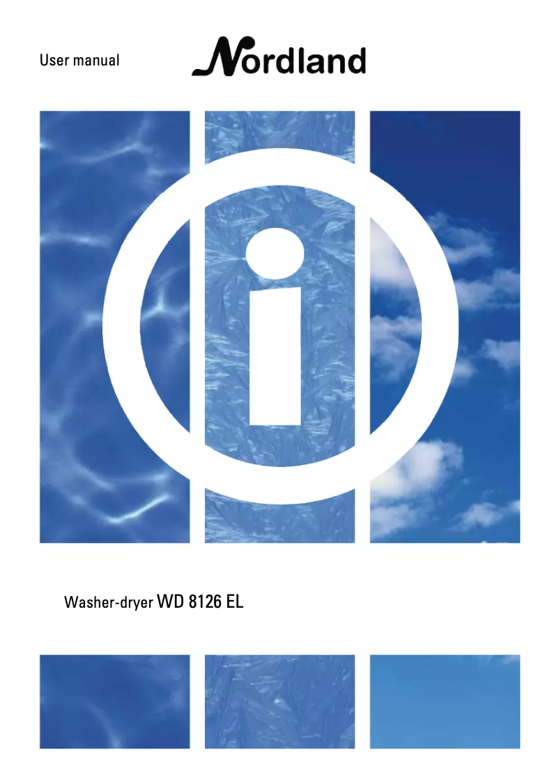 Page 1 de la notice Manuel utilisateur Nordland WD 8126 EL