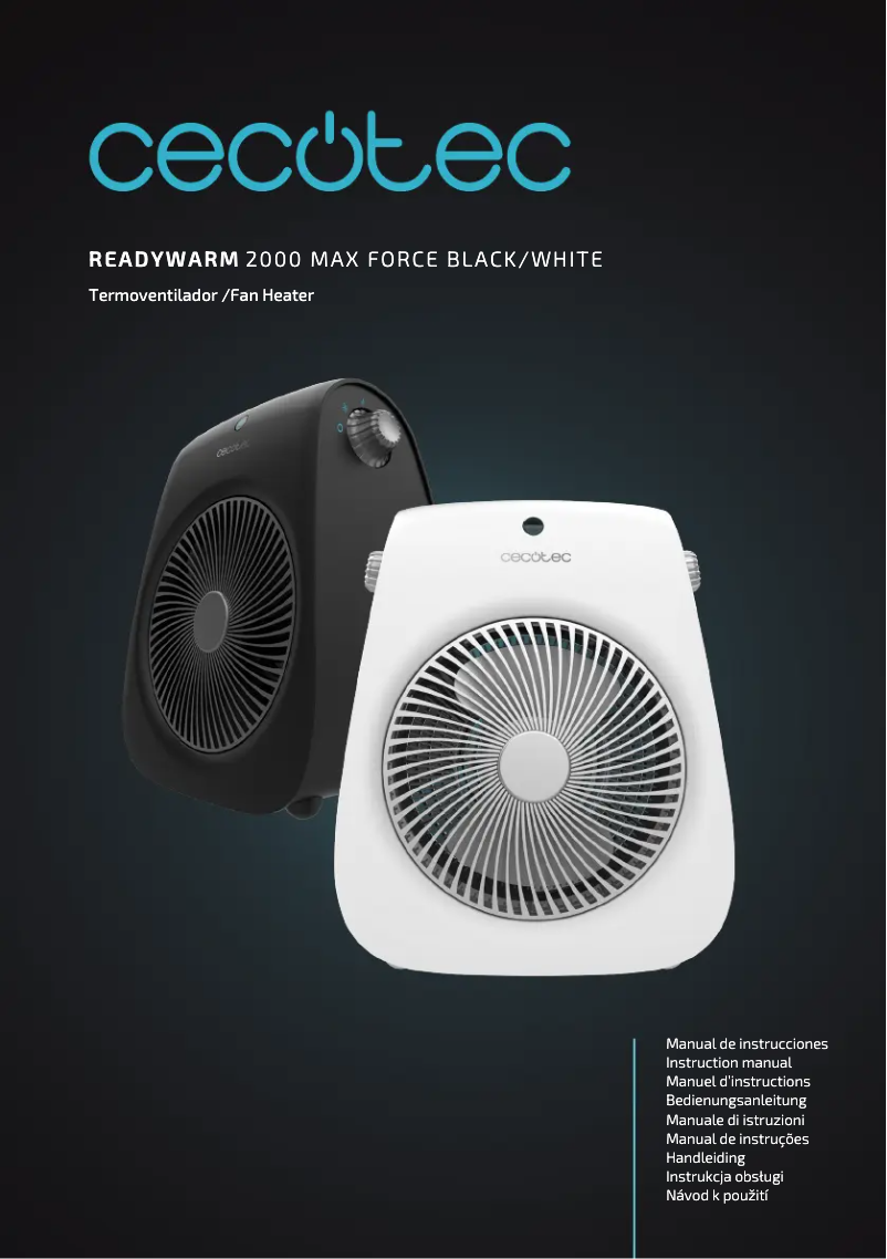 Page n°1 - Manuel utilisateur Cecotec ReadyWarm 2000 Max Force