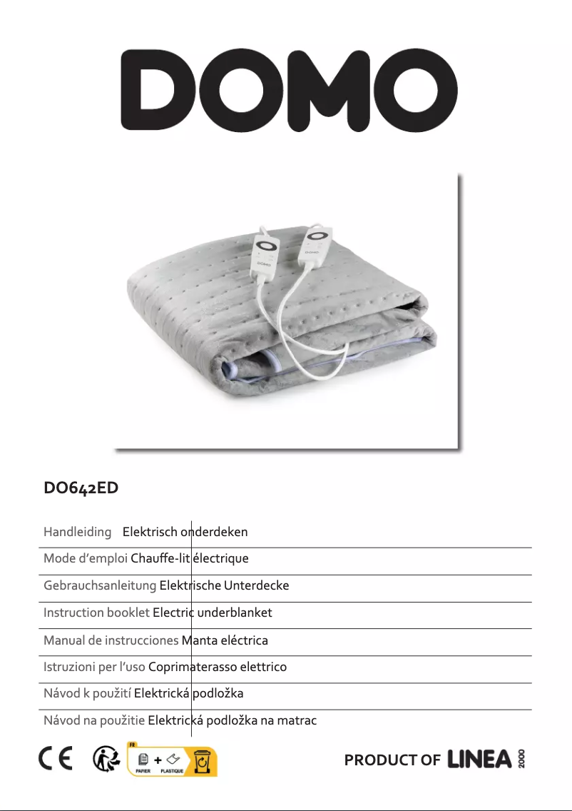 Page n°1 - Manuel utilisateur Domo DO642ED