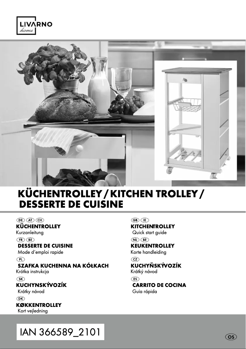 Page 1 de la notice Manuel utilisateur Livarno Lux HG02448