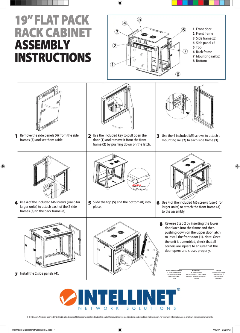 Page 1 de la notice Manuel utilisateur Intellinet 711951