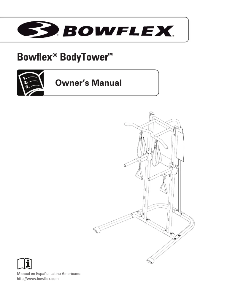 Página 1 del manual Manual de usuario Bowflex BodyTower