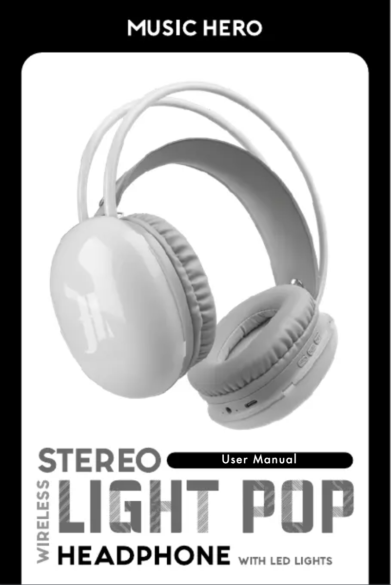 Page n°1 - Manuel utilisateur Music Hero Light Pop