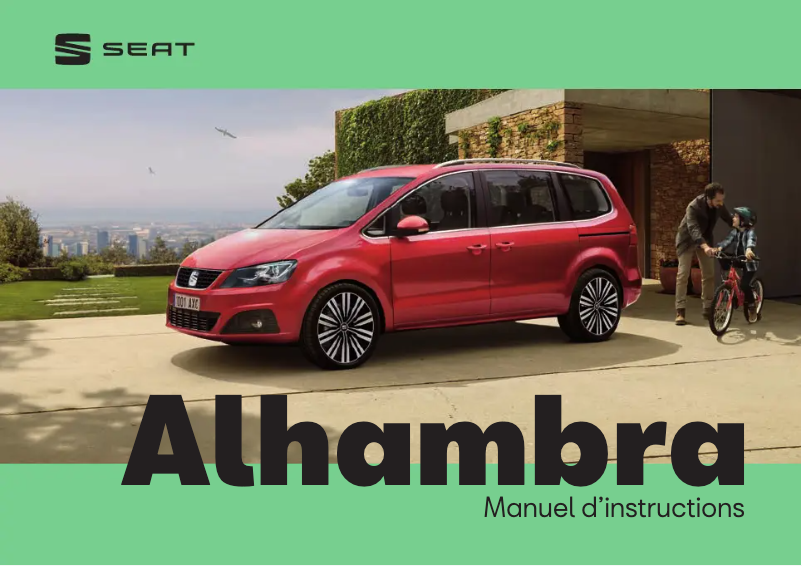 Page 1 de la notice Manuel utilisateur Seat Alhambra (2022)