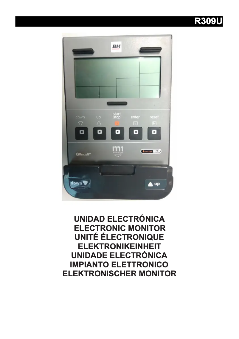 Page 1 de la notice Manuel utilisateur BH Fitness Aquo Dual R309U