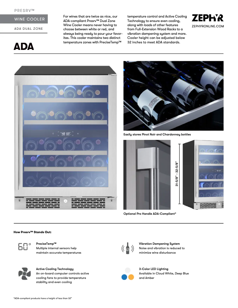 Image de la première page du manuel de l'appareil Presrv PRW24C02AG-ADA