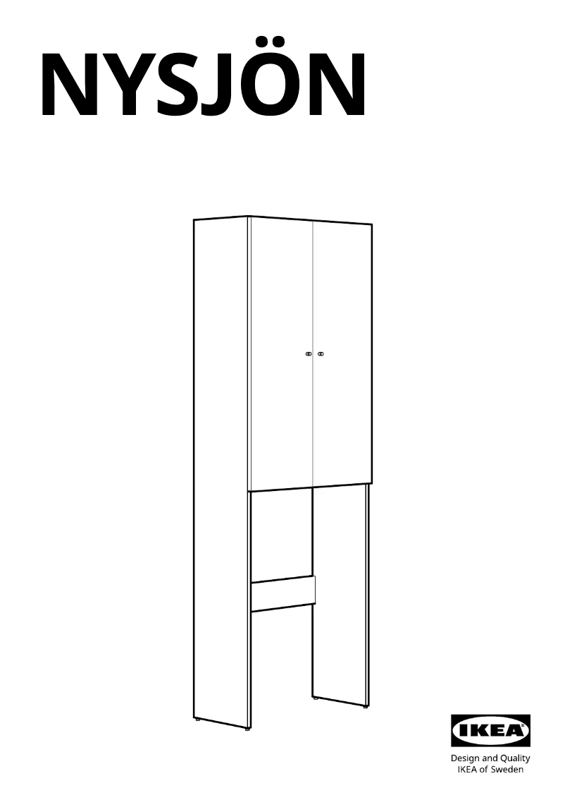 Imagen de la primera página del manual del dispositivo NYSJÖN 904.964.78