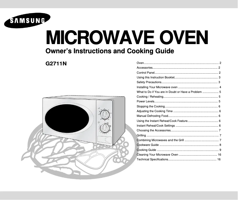 Page n°1 - Manuel utilisateur Samsung G2711N
