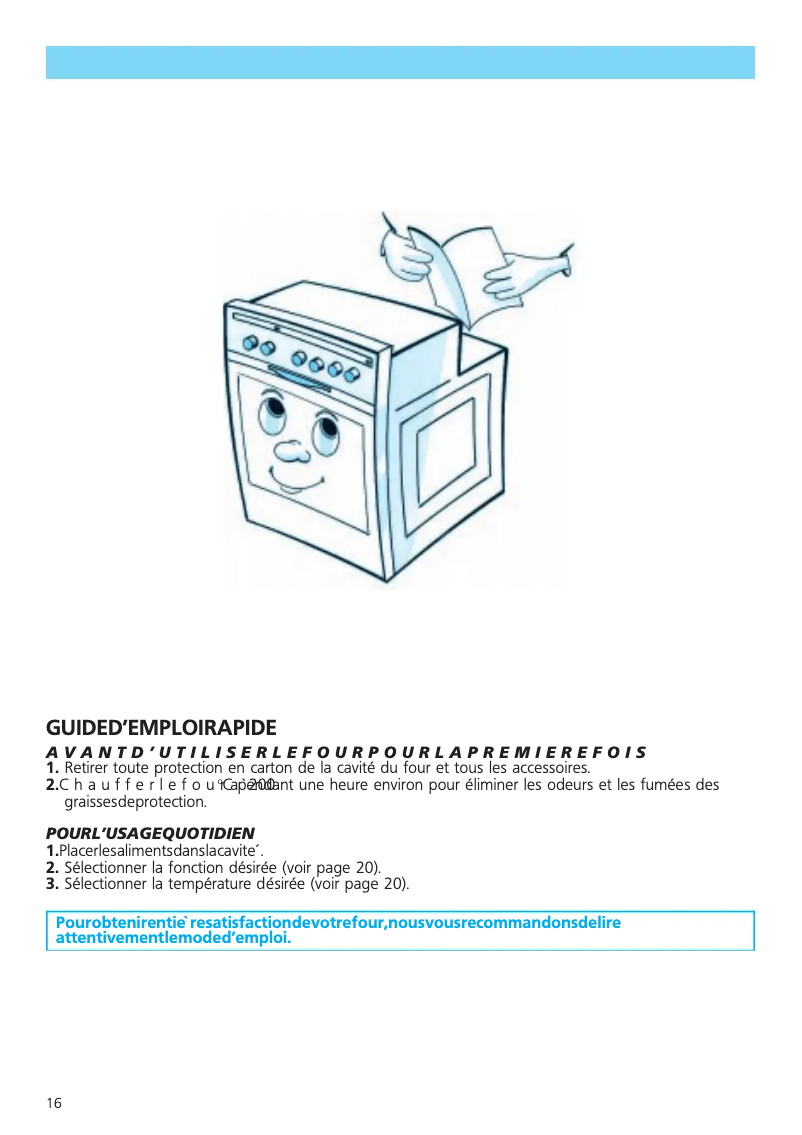 Page 1 de la notice Manuel utilisateur Whirlpool AKP 604/AR