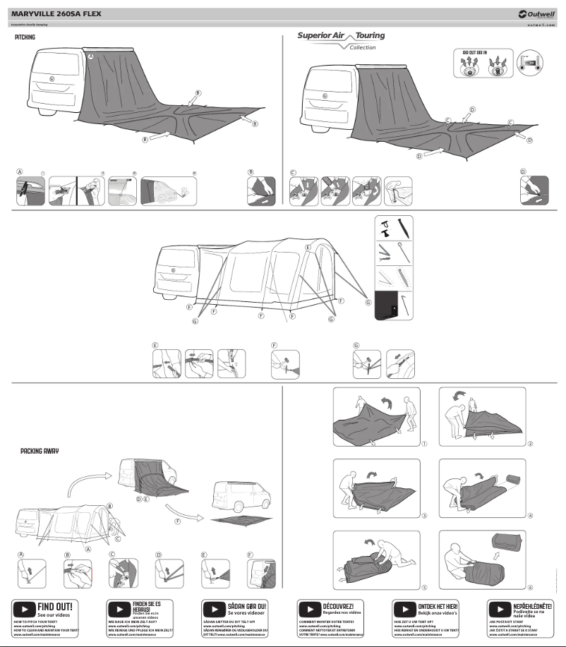 Image de la première page du manuel de l'appareil Maryville 260SA Flex