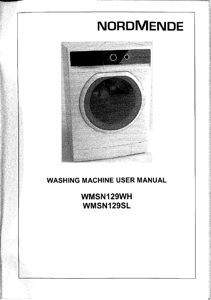Página 1 del manual Manual de usuario Nordmende WMSN 129 SL