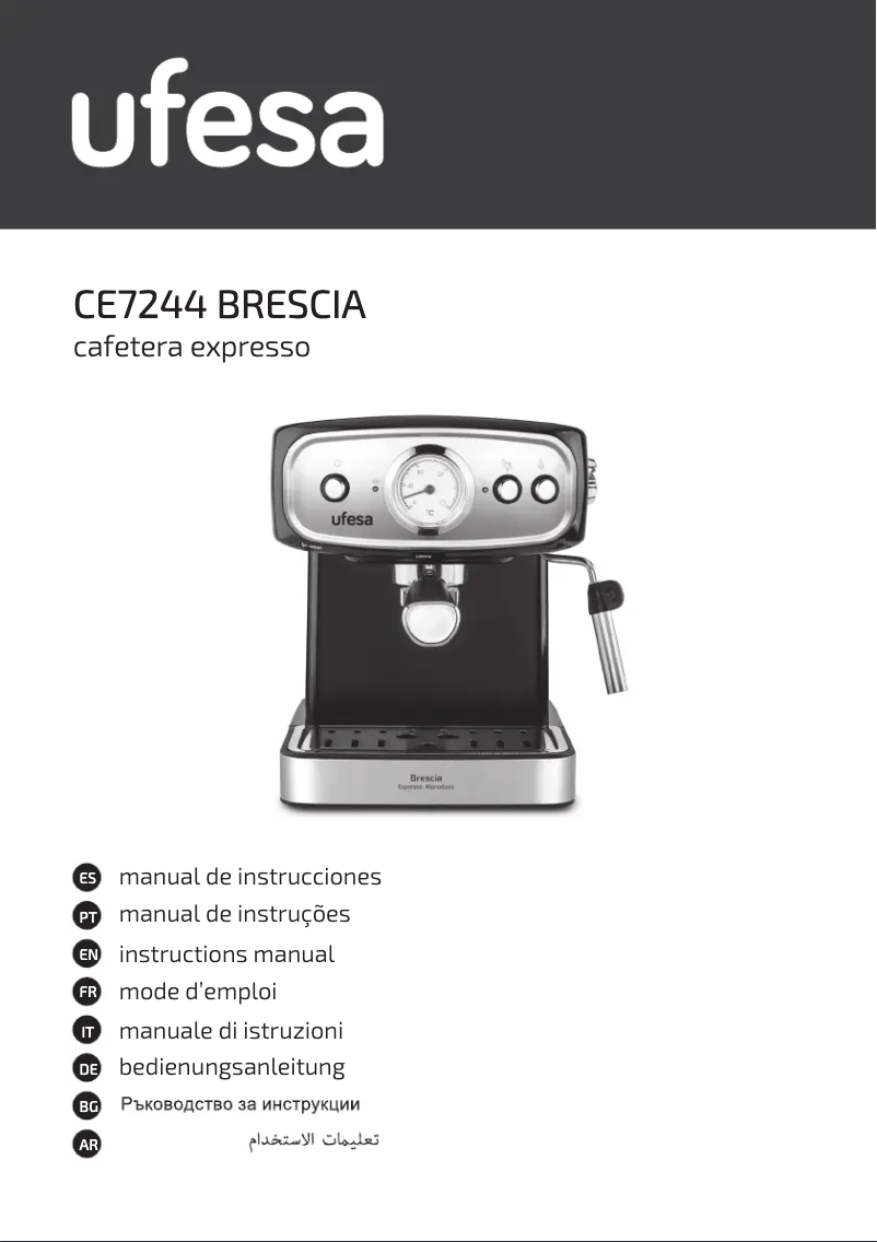 Page n°1 - Manuel utilisateur Ufesa Brescia