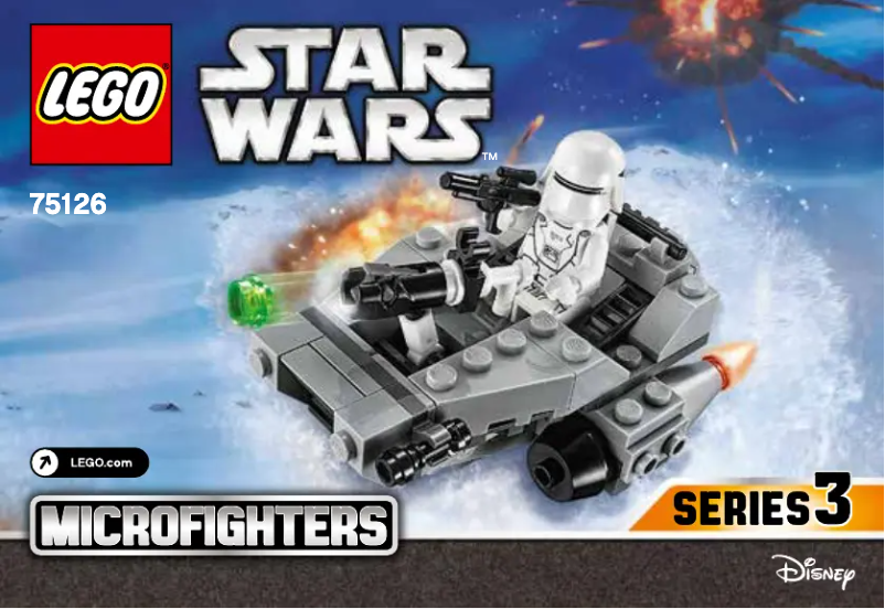Page n°1 - Manuel utilisateur Lego Star Wars 75126