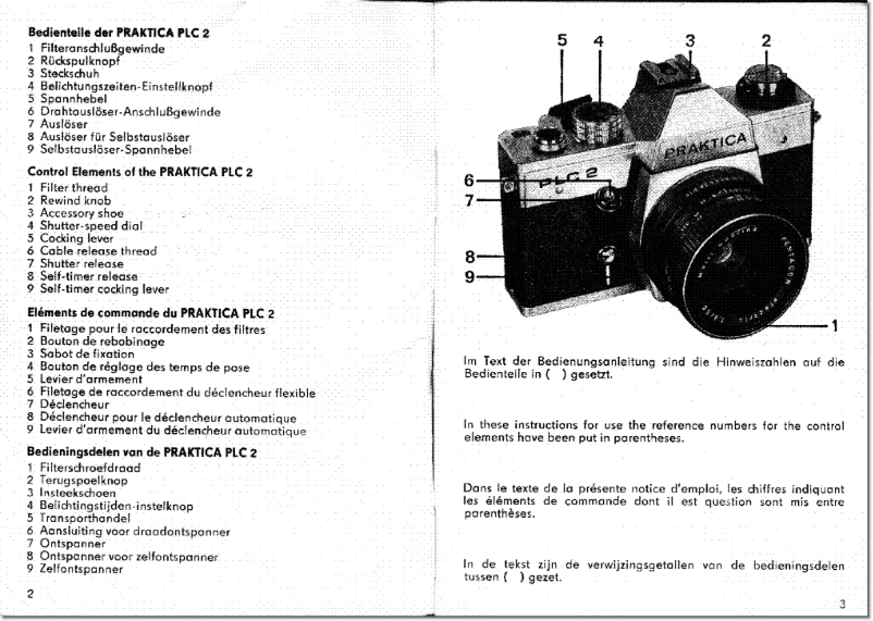 Page 1 de la notice Manuel utilisateur Pentacon PLC 2