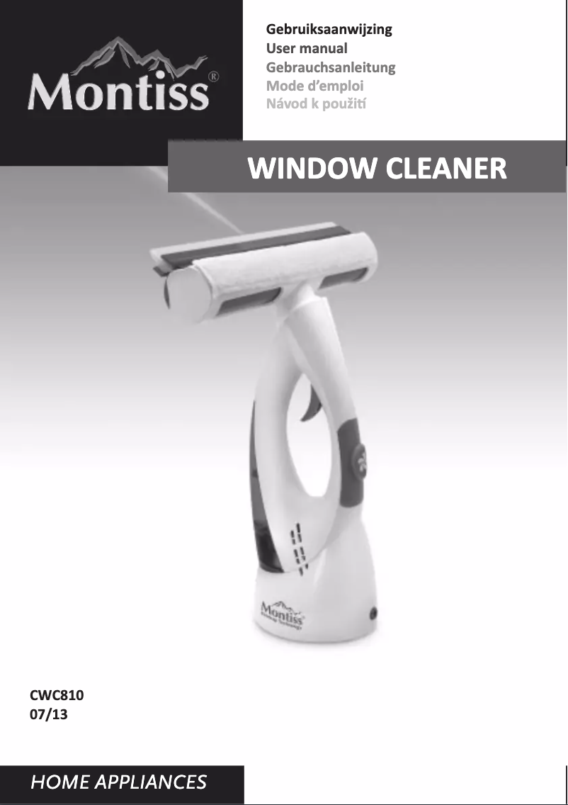 Page 1 de la notice Manuel utilisateur Montiss CWC810