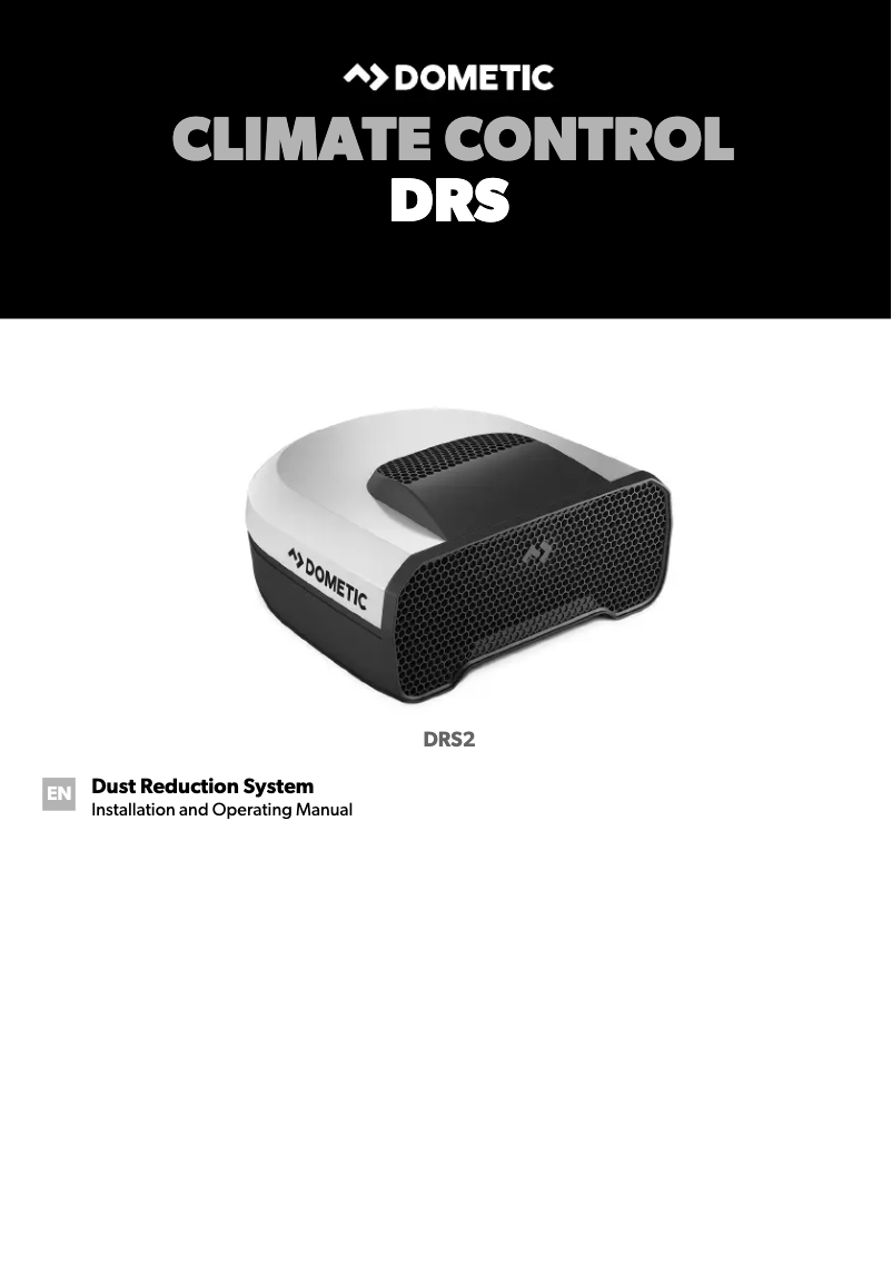 Page 1 de la notice Manuel utilisateur Dometic DRS2