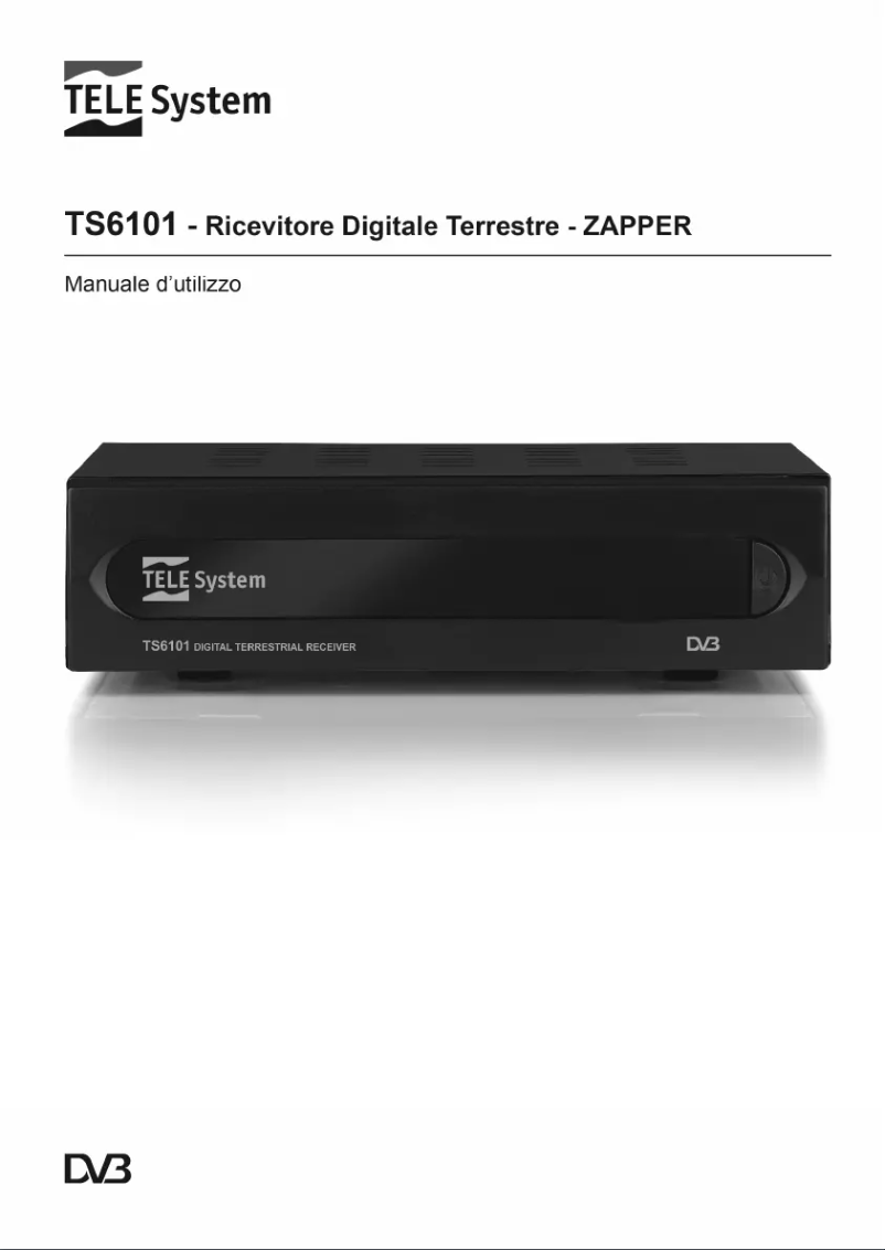 Image de la première page du manuel de l'appareil TS6101