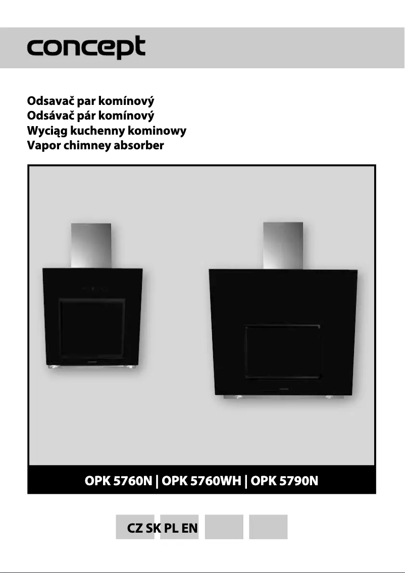 Page 1 de la notice Manuel utilisateur Concept OPK5760wh